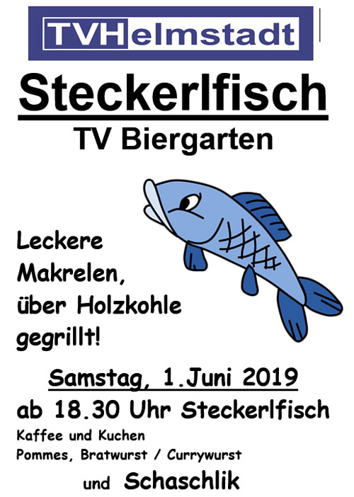 Steckerlfischessen im TV BIergarten